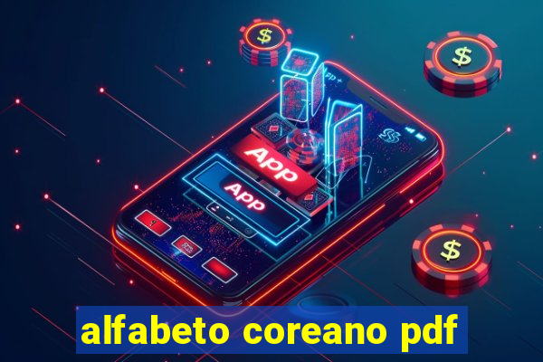 alfabeto coreano pdf